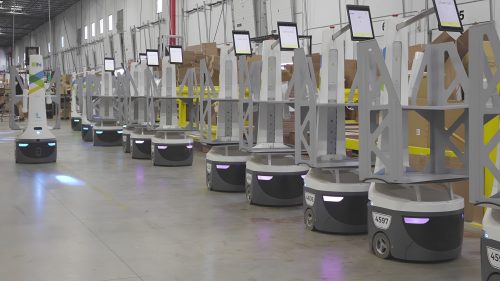 AI to optimise warehouse