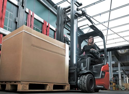 Counterbalance Forklift is Compact Space Marvel