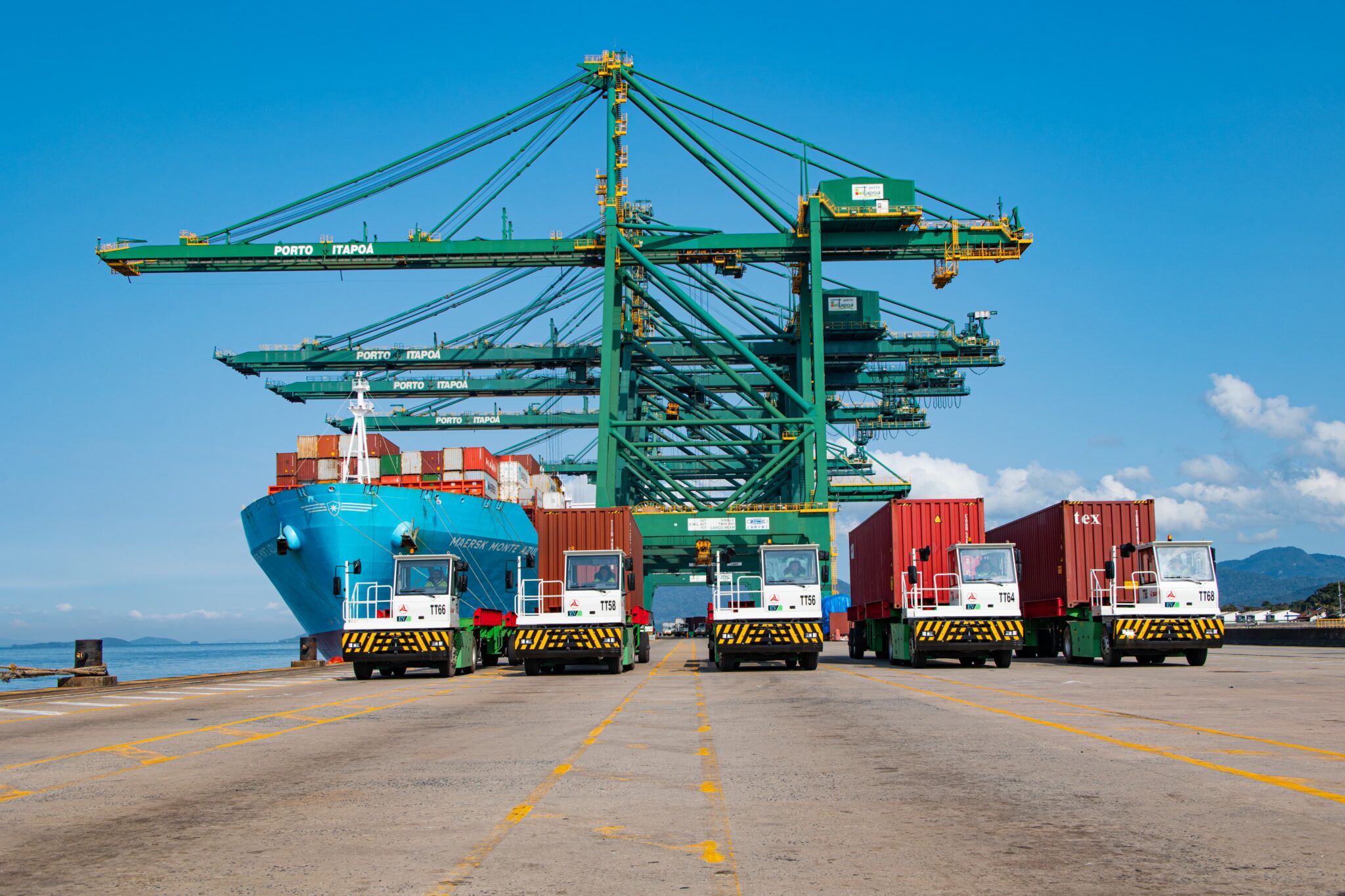 New Port Equipment Reduces Fuel Usage