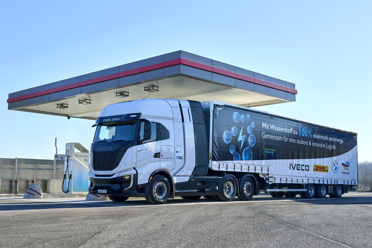 BMW Group Logistics Tests Hydrogen Trucks