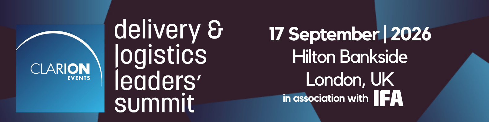 The Delivery & Logistics Leaders’ Summit – UK